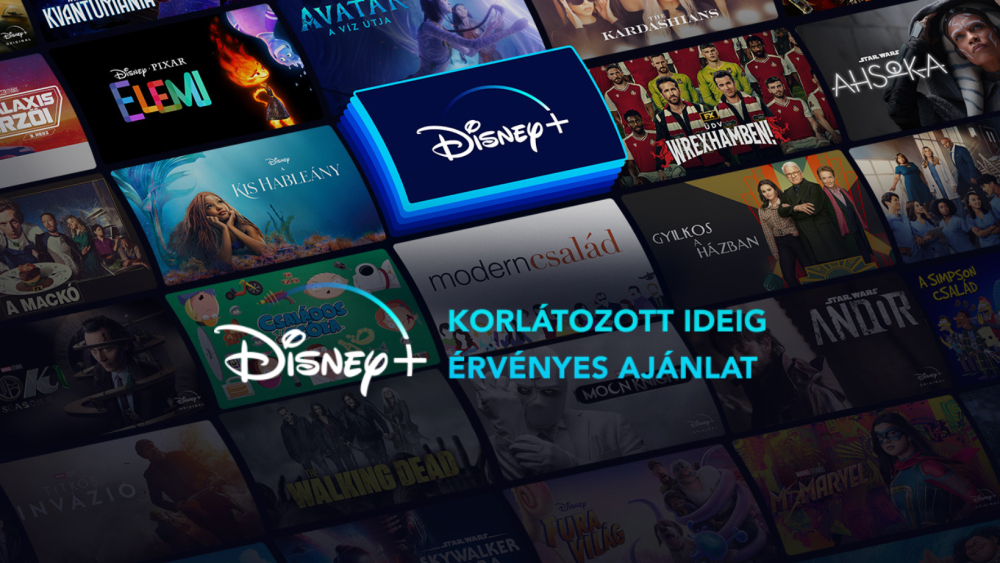 Szeptember 20-ig csupán 600 Forint havonta a Disney+